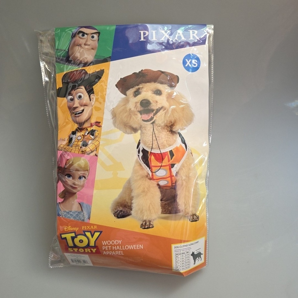 FETCH For PETS Disney Pixar‎ Toy Story Pet Costume WOODY XSmall